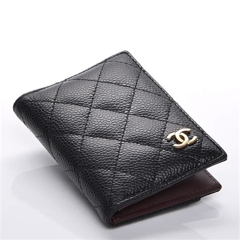 chanel zip wallet card holder|Chanel caviar quilted card holder.